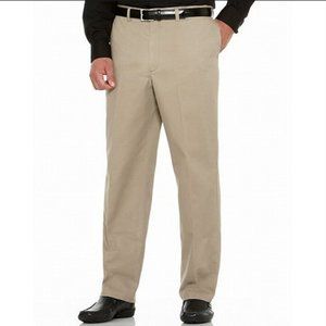 Enro Platinum | Men’s Flat Front Cotton Twill Pants